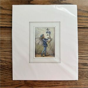 Flower‎ Fairy Alphabet Cecile Mary Barker Reproduction Print The Speedwell Fairy